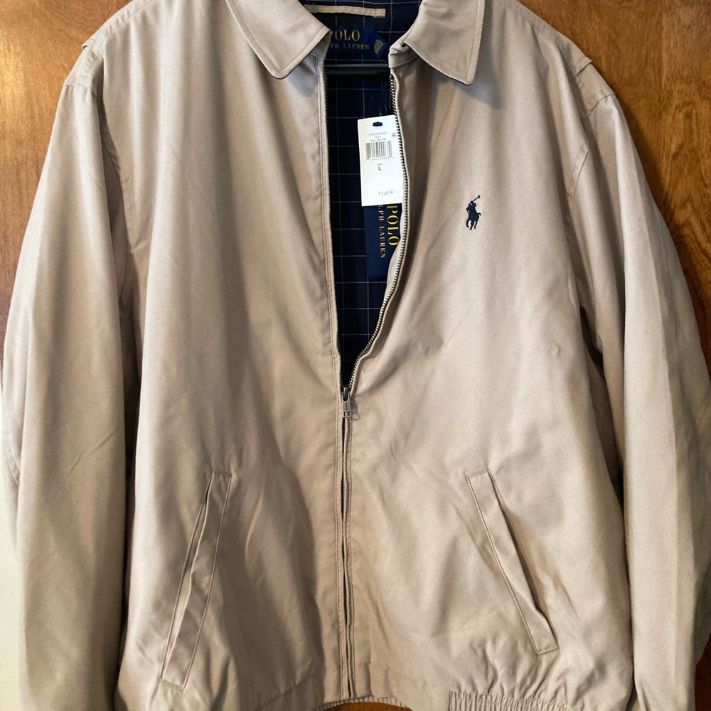 Ralph Lauren Men's Light Tan Jacket